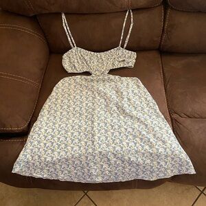 Stella Laguna Beach Floral Cut Out Dress